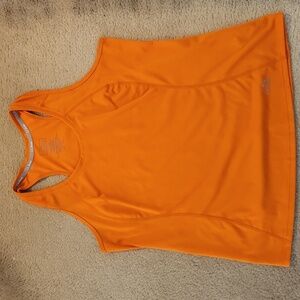 L.L. Bean Women's Orange Racerback Tank Top Size Large